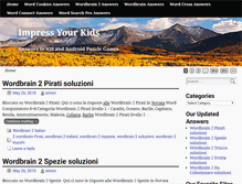 Tablet Screenshot of impressyourkids.org